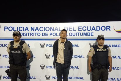 El sujeto fue capturado en el sur de la capital.