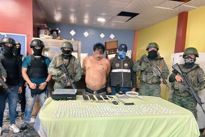 El hombre fue detenido en el sector Santa Marianita, de Naranjito, en la provincia de Guayas.