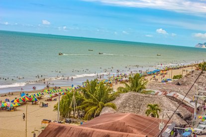 Atacames es una de las ciudades más tranquilas, caracterizada por un ambiente de paz.