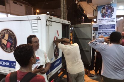 El motorizado no llegó con vida hasta una casa asistencial.