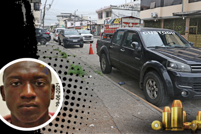 Álex Grueso  Bacilio habría sido uno de los delincuentes que en este lugar intentó participar en el secuestro.