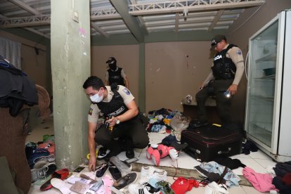 En la vivienda se encontraron objetos robados y droga lista para el expendio.