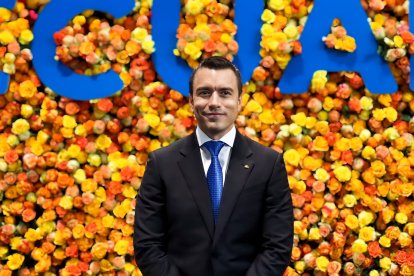 Daniel Noboa, presidente de Ecuador.