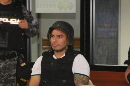 Daniel Salcedo, detenido en Ecuador.
