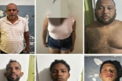 Las evidencias y los detenidos fueron puestos a órdenes de las autoridades.