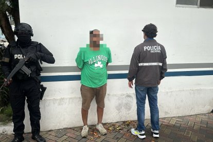 Uno de los sospechosos investigados por la policía.
