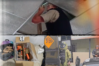 La vivienda fue registrada por la Policía Nacional. Su propietario no se encontraba en el sitio.