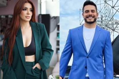 María Fernanda Ríos y Jonathan Estrada tuvieron una relación, hace más de 10 años.