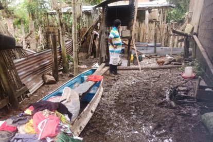 El cantón de Muisne se encuentra bajo alerta naranja por el invierno, que se prevé que se extienda hasta abril.