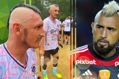 No los compares, disfrútalos, Javier Tircio del equipo Gran Colombia y el peinado de Arturo Vidal.