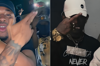 Alias la Bestia y Jojairo Arcalla realizaban señas alusivas a los Tiguerones en sus videos musicales, donde relucían los Invicta.