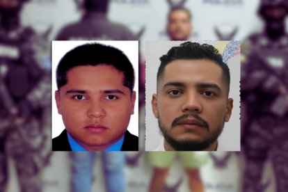 El antes y el después de Henry Loaiza Montoya, alias Alacrán Junior. La última foto corresponde a la que tiene en su cédula ecuatoriana con otra identidad.