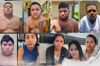 Los sospechosos fueron procesados por delincuencia organizada.