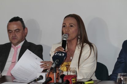 La expresidenta Lucía Vallecilla afirmó que no tiene impedimentos para ser candidata.