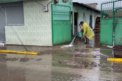 Así quedó Saquisilí, en Cotopaxi.