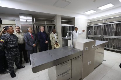 Una clínica veterinaria para las fuerzas del orden fue inaugurada en Guayaquil.