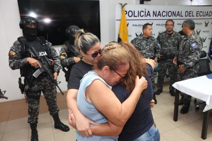 La víctima fue entregada a sus familiares en las instalaciones del cuartel Modelo, al norte de Guayaquil