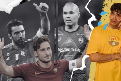 Gianluigi Buffon, Andrés Iniesta y Francesco Totti uno de ellos iba a venir a la Noche Amarilla.