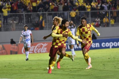 Jeison Medina puso el gol para Aucas.