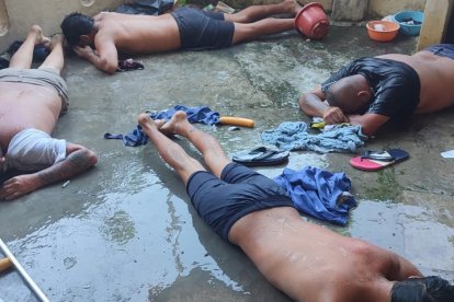 Estos sujetos fueron detenidos por las Fuerzas Armadas en Manabí, el sábado 10 de febrero de 2024.