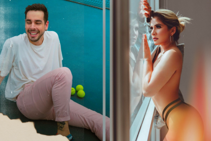 José Andrés Caballero y Yuribeth Cornejo.