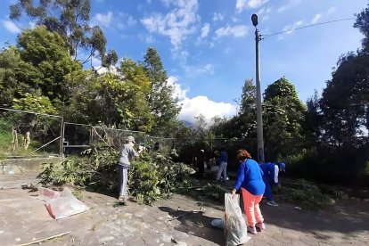 La unión barrial busca dejar ‘papelito’ el sector y las obras que han recibido.