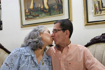 Polo y su esposa Laila de la Torres son devotos católicos, por eso Dios es la base de su matrimonio.