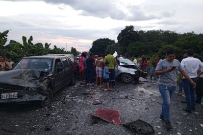 La fuerte colisión dejó como saldo una víctima mortal.