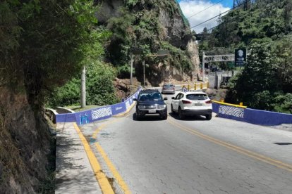 El 22 de noviembre se registró un deslizamiento de tierra que afectó a la calzada.