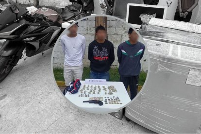 Los detenidos son de nacionalidad ecuatoriana