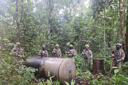 Personal de las Fuerzas Armadas presentaron las evidencias en su cuenta de X