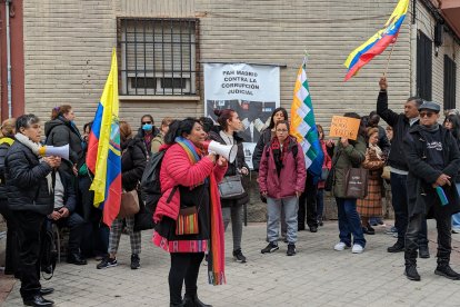 Protestas en contra de las ejecuciones hipotecarias en España.