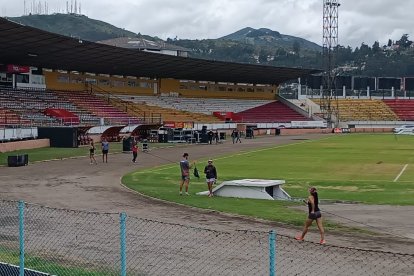 El estadio de Cuenca está en medio de una polémica por su administración.
