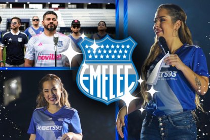 Majo Gavilanes va por su séptima Explosión Azul como animadora y en Cuenca estará con la banda Boca del Pozo.