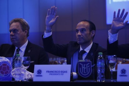 Francisco Egas firma el comunicado de FEF respecto a los recursos destinados para el Monumental