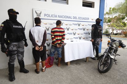 RUEDA DE PRENSA EN EL DISTRITO SUR POR OPERATIVO, REDACTORA MILKA FRANCO, 16 DE FEBRERO DEL 2024- AMELIA ANDRADE Guayaquil-Ecuador Agencia (Ag-ecpreso)