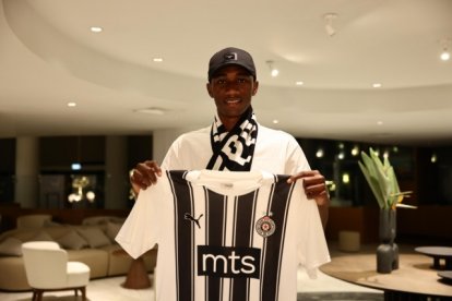 Denil Castillo debutó en el fútbol de Serbia con un gol