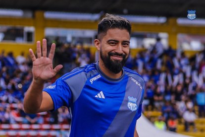 Toda la alegría de Cristhian Noboa en su primera Explosión Azul.