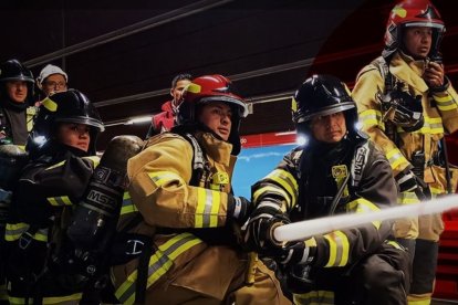 El Cuerpo de Bomberos de Quito ha detallado cómo actuaría en caso de emergencia en el Metro de Quito.