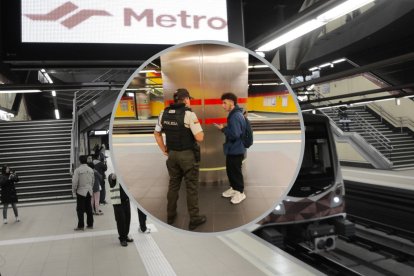 El joven también se comportó grosero con los funcionarios.