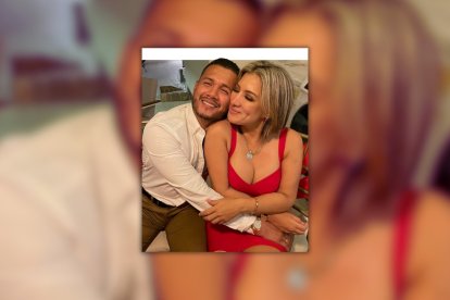 En la imagen constan Jorge Luis Zambrano González y su esposa, Samara Solanda Rivera Saltos.