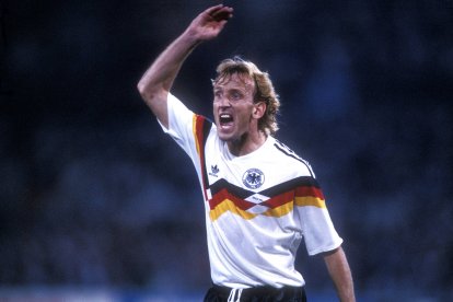 Andreas Brehme, figura del Mundial 1990 con Alemania.