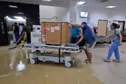 Neonatos de Chone tuvieron que ser trasladados.