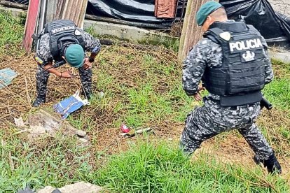 La Policía Nacional ejecutó la operación en un sector del norte de Quito.