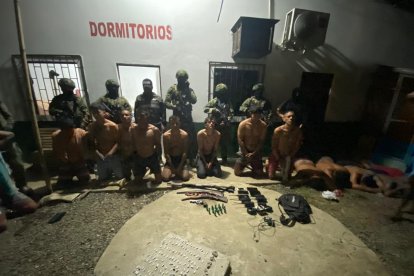 A los 'pillos' les cayeron en la madrugada.