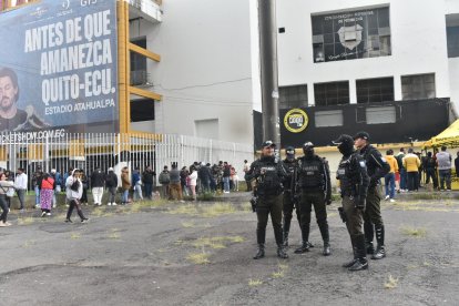 Este evento contará con fuerte custodia policial y controles de tránsito, para evitar percances durante la Noche Amarilla del Barcelona Sporting Club.