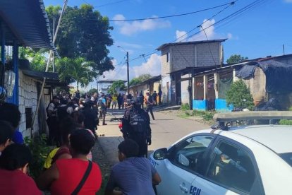 La muerte de ‘Choclo’ causó conmoción en los habitantes de la cooperativa Nuevo Buena Fe.