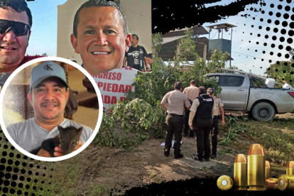 Hernán Freire Vélez se movilizaba junto a su esposa cuando fue atacado a tiros. Regresaba de Guayaquil.Los otros dos fallecidosn son su ñaño Eduardo y Jonathan Chichande