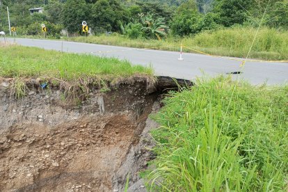 La arteria principal está en riesgo de colapsar.