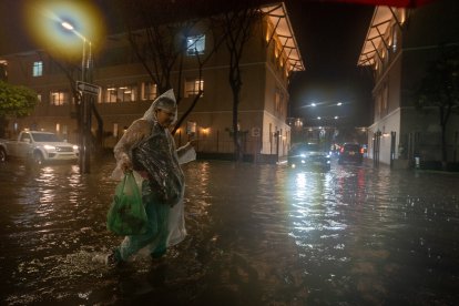 En Guayaquil se siguen registrando lluvias intensas.